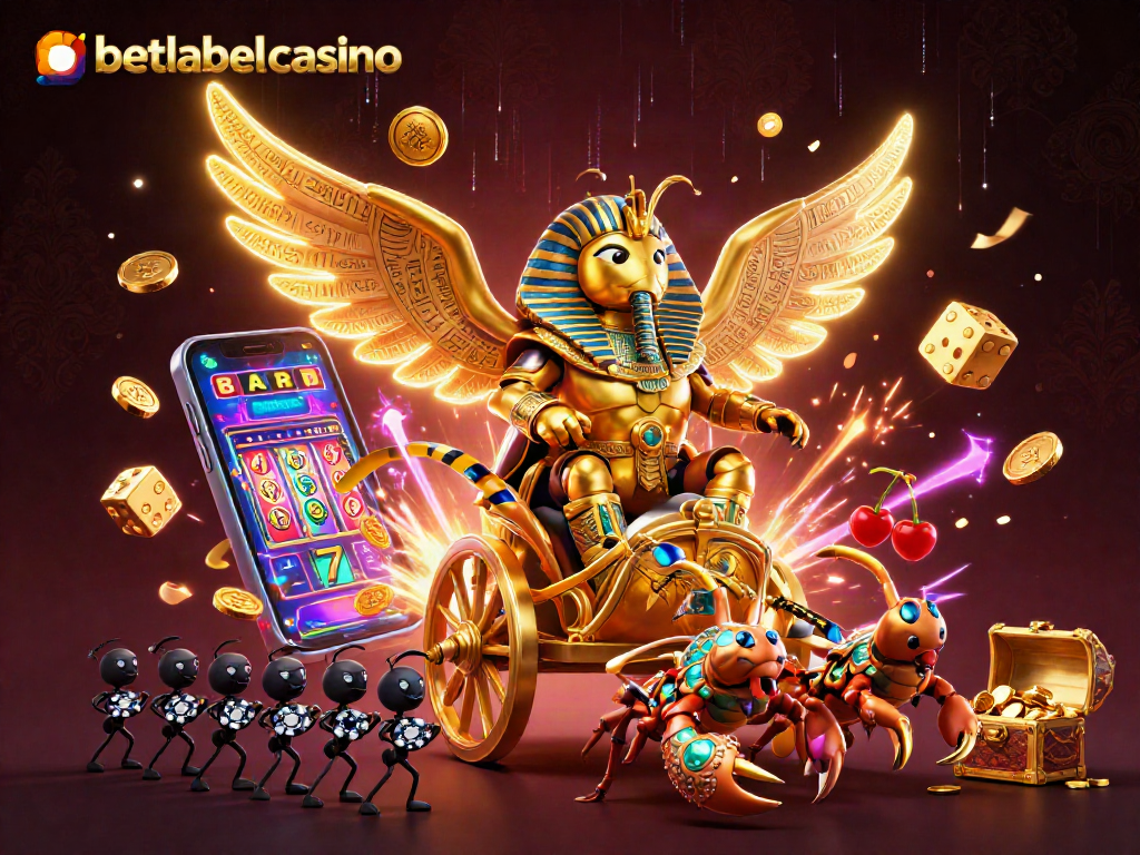 Experience thrilling winning moments at betlabelcasino with jackpot excitement and vibrant casino elements.